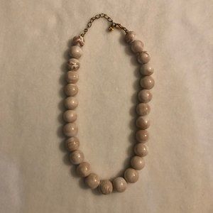 Betsy Michaels Cream Clay Necklace